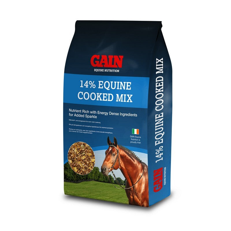 Gain Equine Cooked Mix 14% 20kg