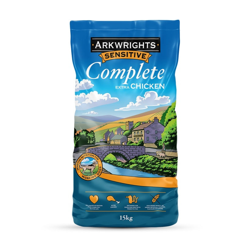 Arkwrights Sensitive Complete Extra Chicken 15kg