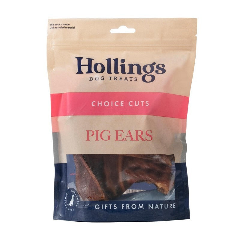 Hollings Pig Ears 5 pack x 10 Pre Packed