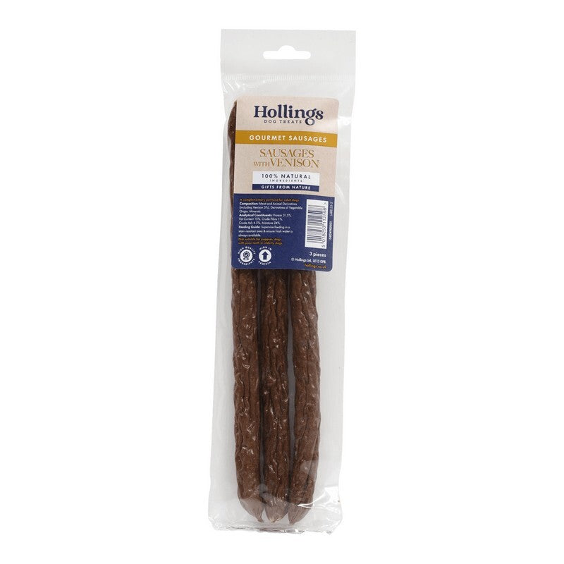 Hollings Venison Sausage 3 pack x 12 Display Box