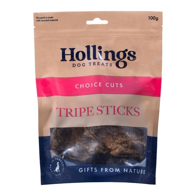 Hollings Tripe Sticks 100g x 10 Display Box