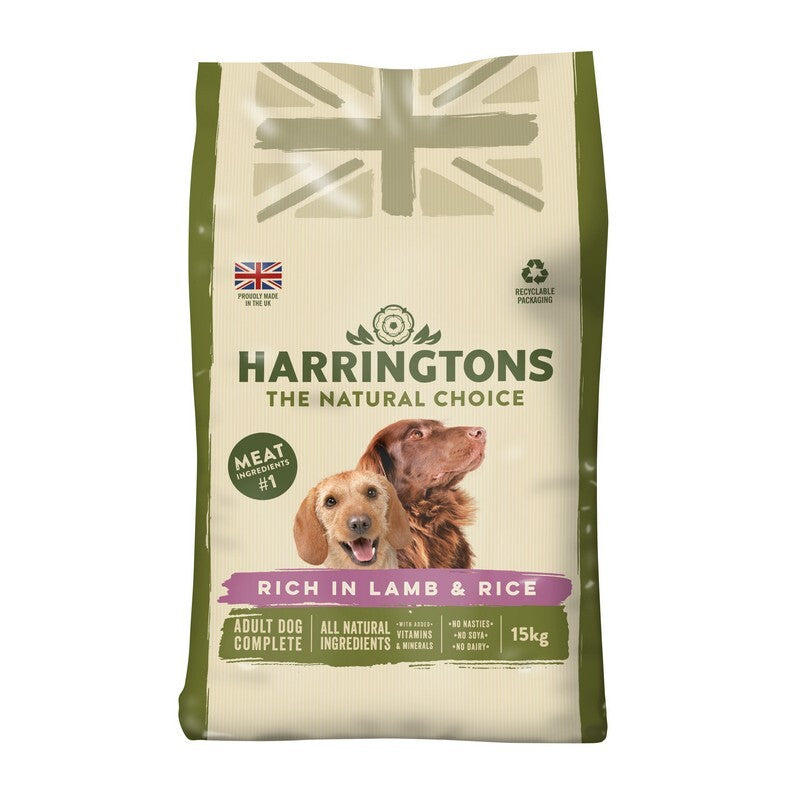 Harringtons Adult rich in Lamb & Rice 15kg