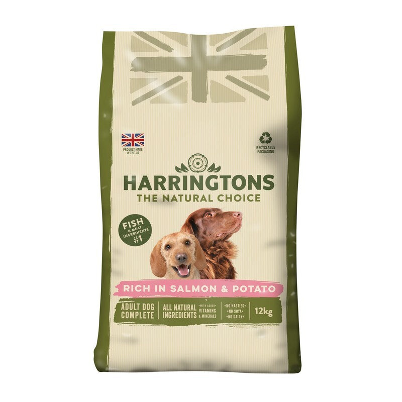 Harringtons Adult rich in Salmon & Potato 12kg