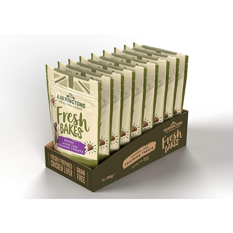 Harringtons Grain Free Training Treats 100g x 9