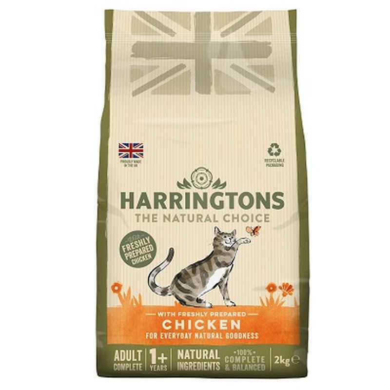 Harringtons Cat Adult Chicken 2kg x 4