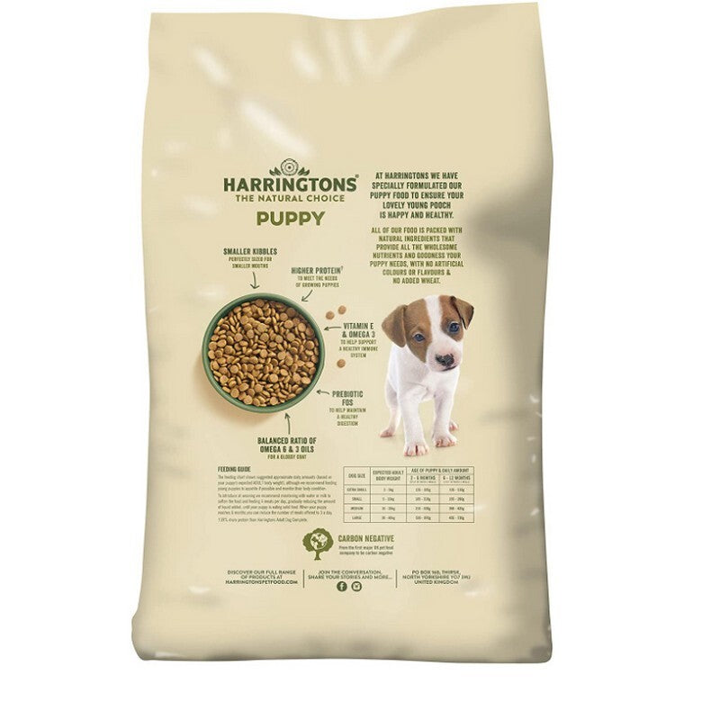 Harringtons Puppy rich in Chicken & Rice 10kg