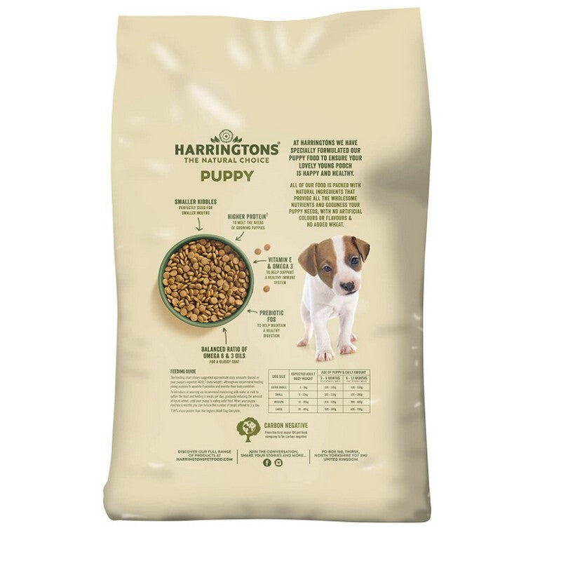 Harringtons Puppy rich in Salmon & Rice 10kg