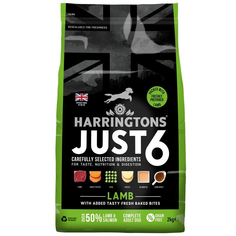 Harringtons Just 6 Lamb 2kg x 4