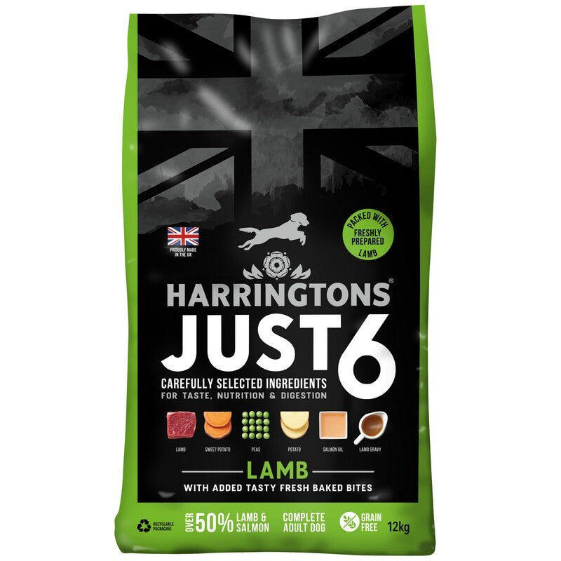 Harringtons Just 6 Lamb 12kg