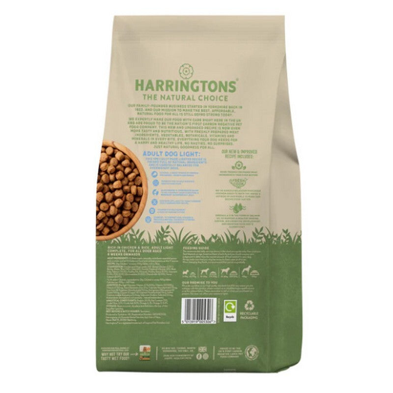 Harringtons Light Adult rich in Chicken & Rice 1.7kg x 4