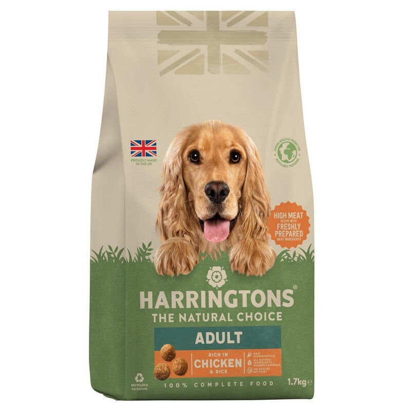 Harringtons Adult rich in Chicken & Rice 1.7kg x 4