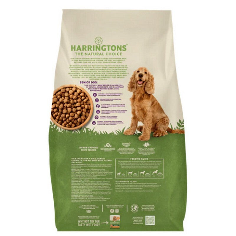 Harringtons Senior rich in Chicken & Rice 12kg