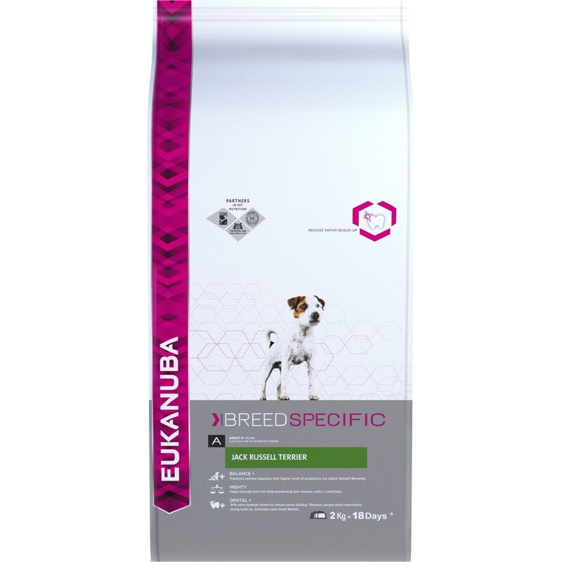 Eukanuba Breed Specific Jack Russell Terrier 2kg x 4