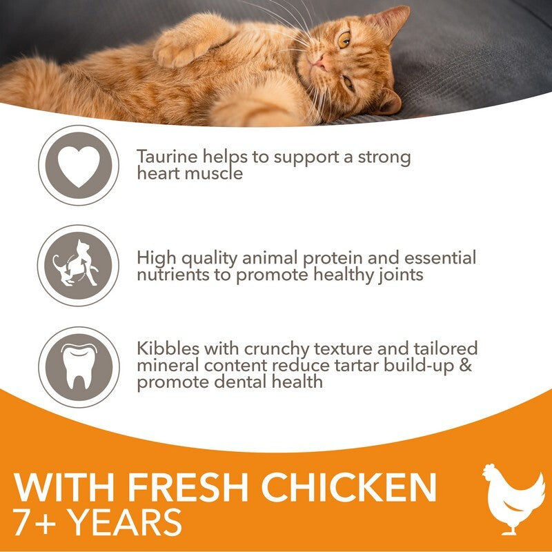 Iams Cat Senior with Chicken 2kg x 2