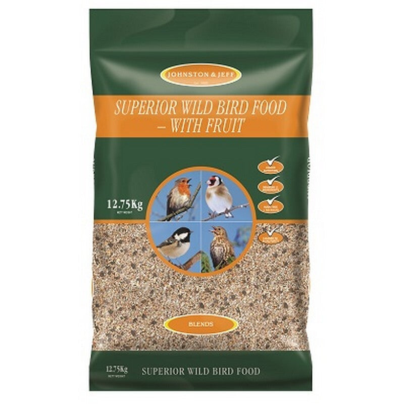 Johnston & Jeff Superior Wild Bird Husk Free 12.75kg