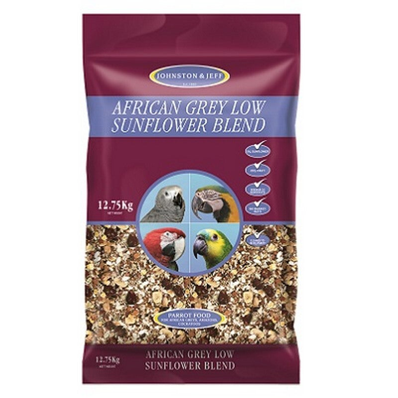 Johnston & Jeff Low Sunflower African Grey 12.75kg