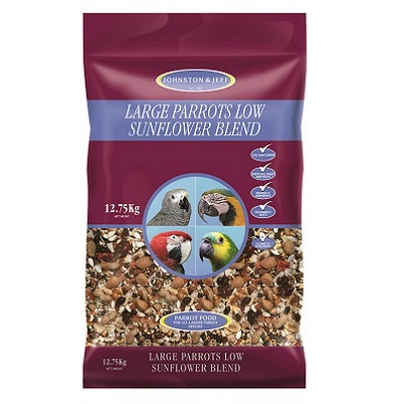 Johnston & Jeff Low Sunflower Light Parrots 12.75kg