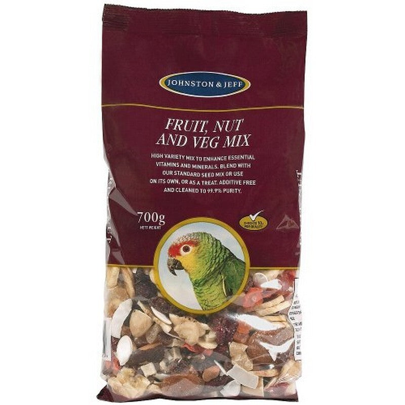 Johnston & Jeff Fruit Nut & Veg Mix 700g x 6