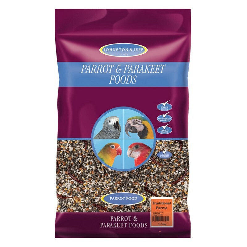 Johnston & Jeff Traditional Parrot Food 12.75kg
