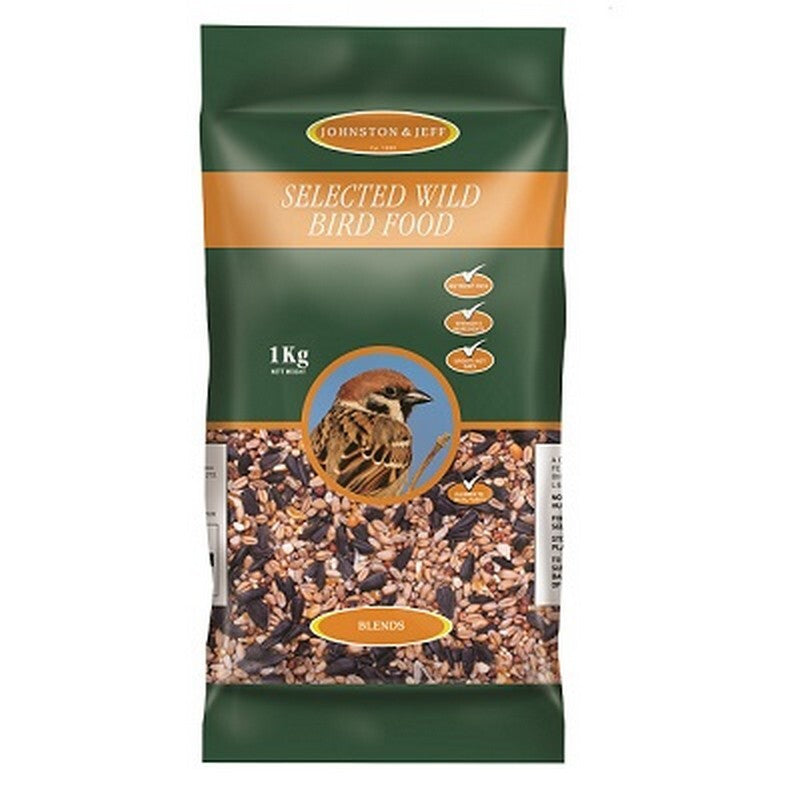 Johnston & Jeff Wild Bird Food 1kg x 12