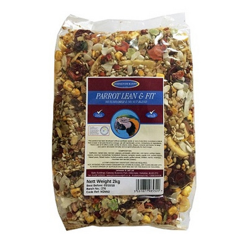 Johnston & Jeff Parrot Lean & Fit 2kg x 6