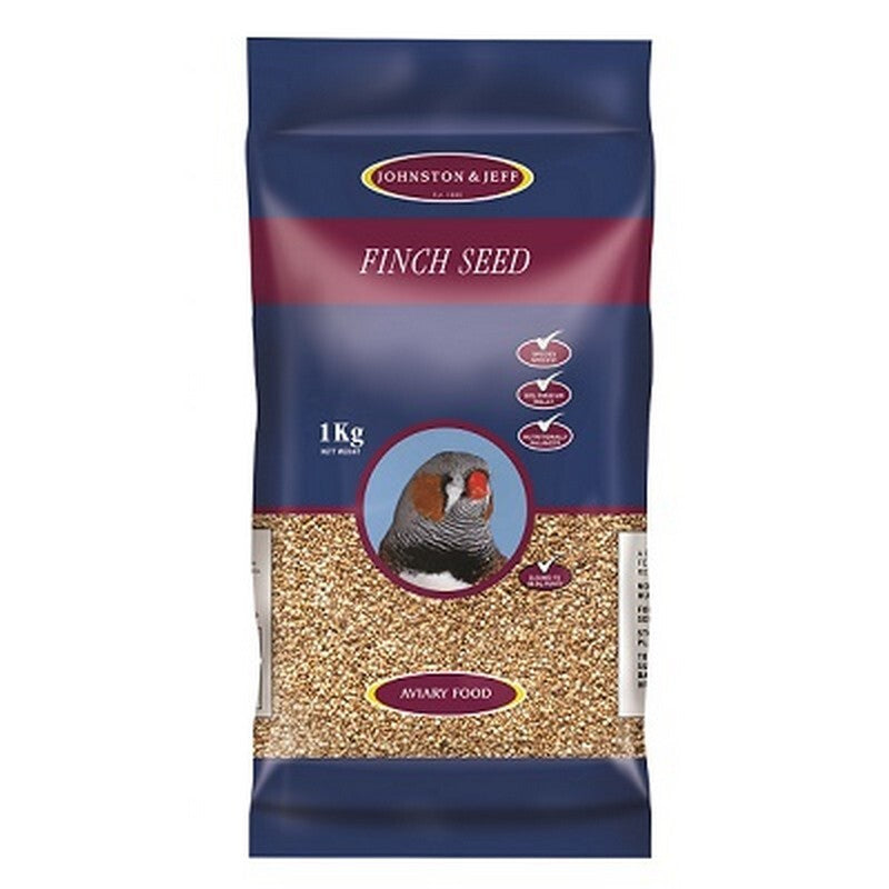 Johnston & Jeff Foreign Finch Seed Mix 1kg x 6