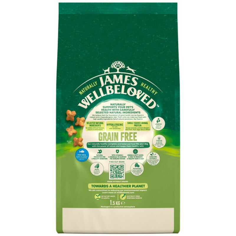 James Wellbeloved Adult Grain Free Fish & Vegetable 1.5kg