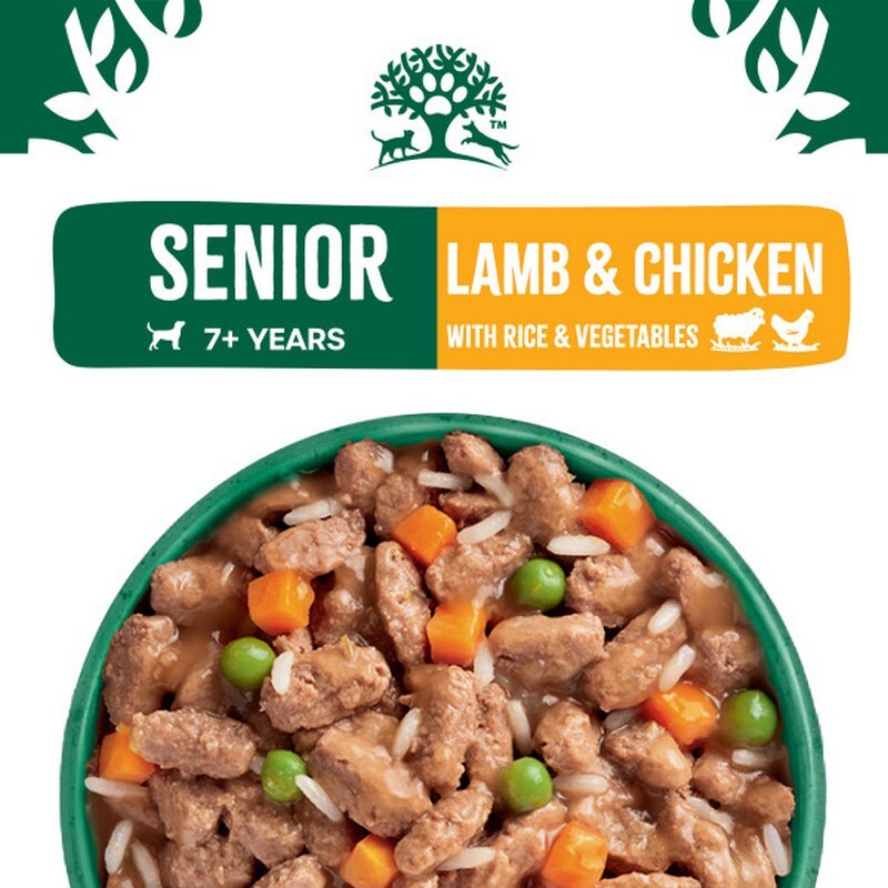James Wellbeloved Senior Lamb & Chicken in Gravy Pouches 90g x 12 x 4