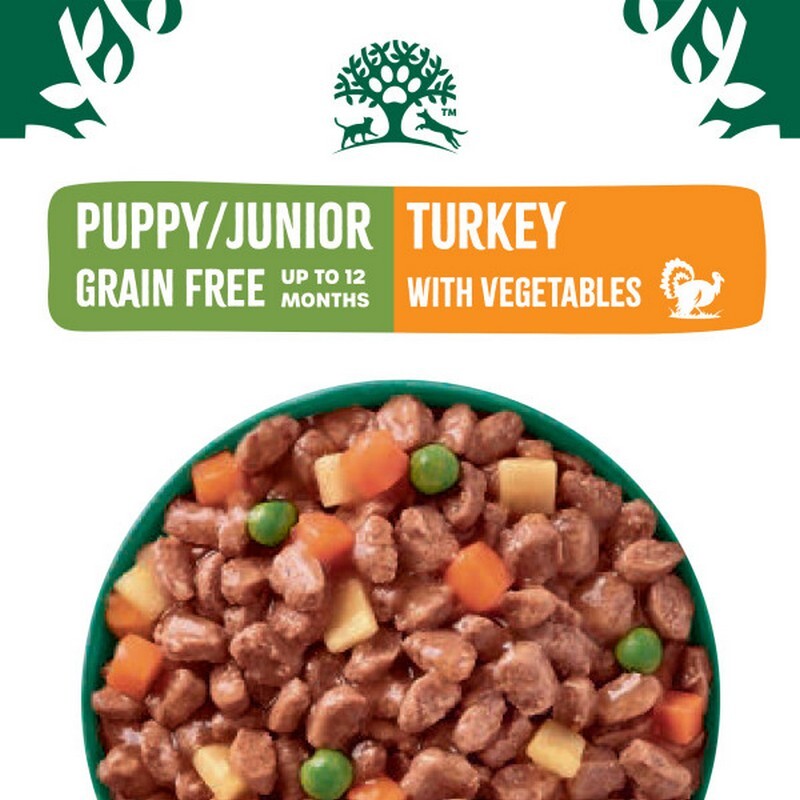 James Wellbeloved Grain Free Puppy Turkey in Gravy 90g x 12 x 4