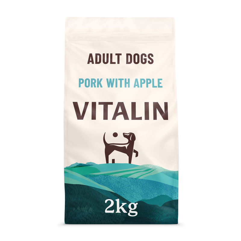 Vitalin Adult Pork with Apple 2kg x 4
