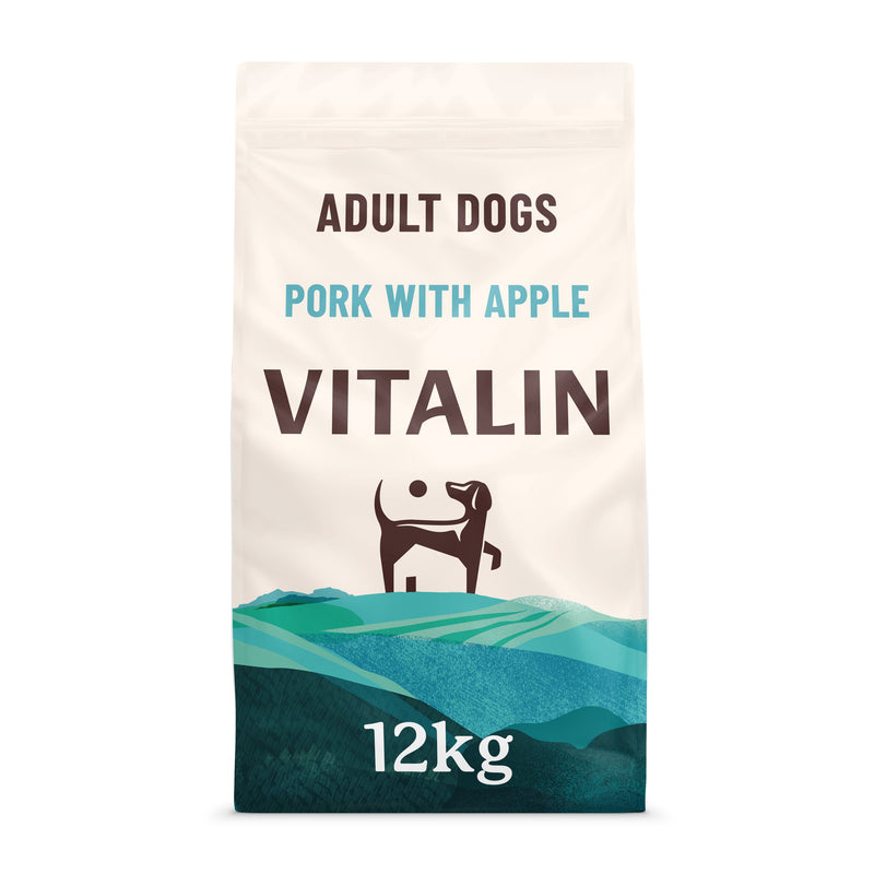 Vitalin Adult Pork with Apple 12kg