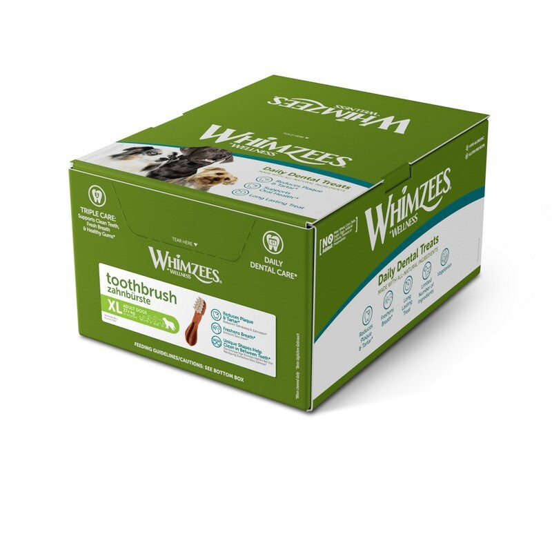 Whimzees Toothbrush Extra Large Display Box x 18