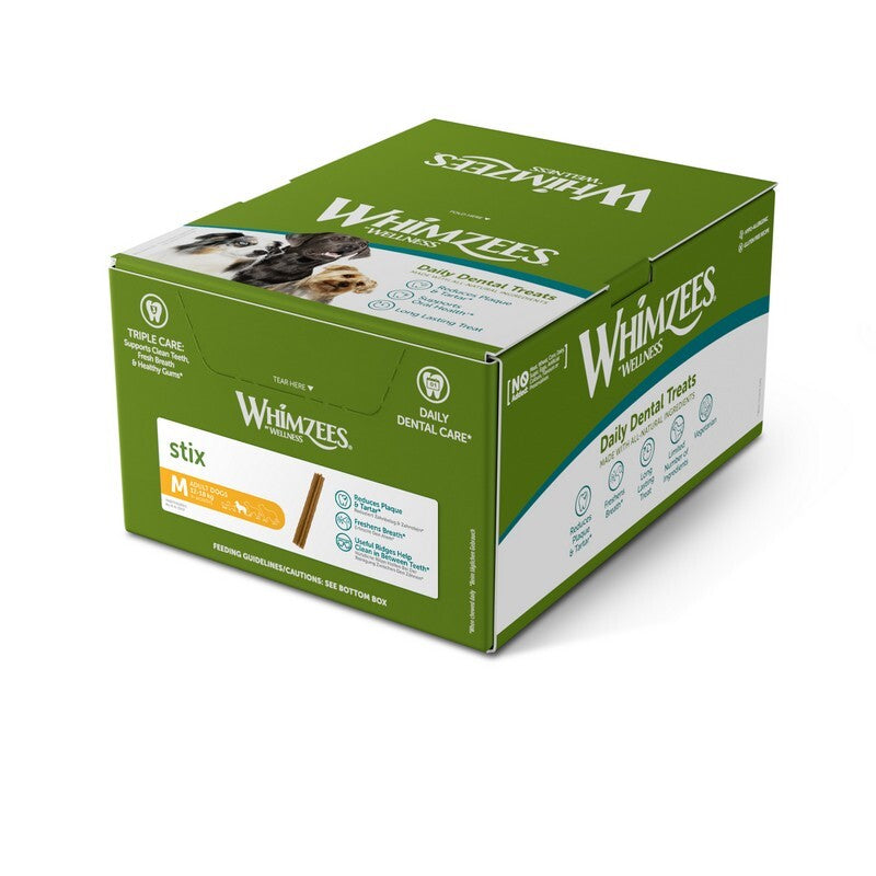 Whimzees Stix Medium Display Box x 100