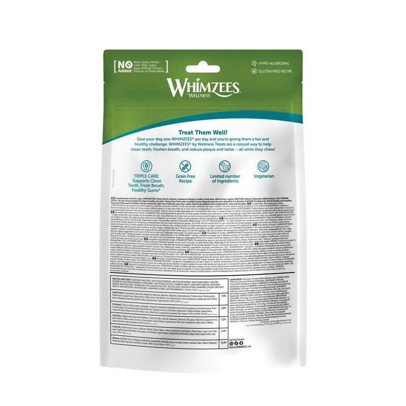 Whimzees Alligator Large 6 Bags x 6
