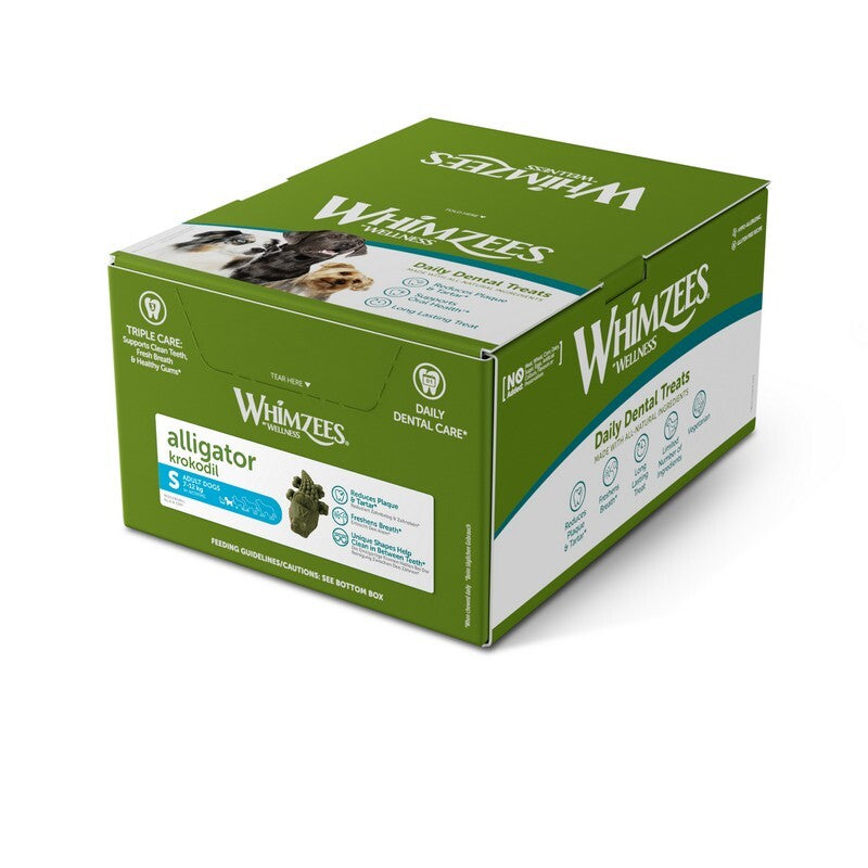 Whimzees Alligator Small Display Box x 150