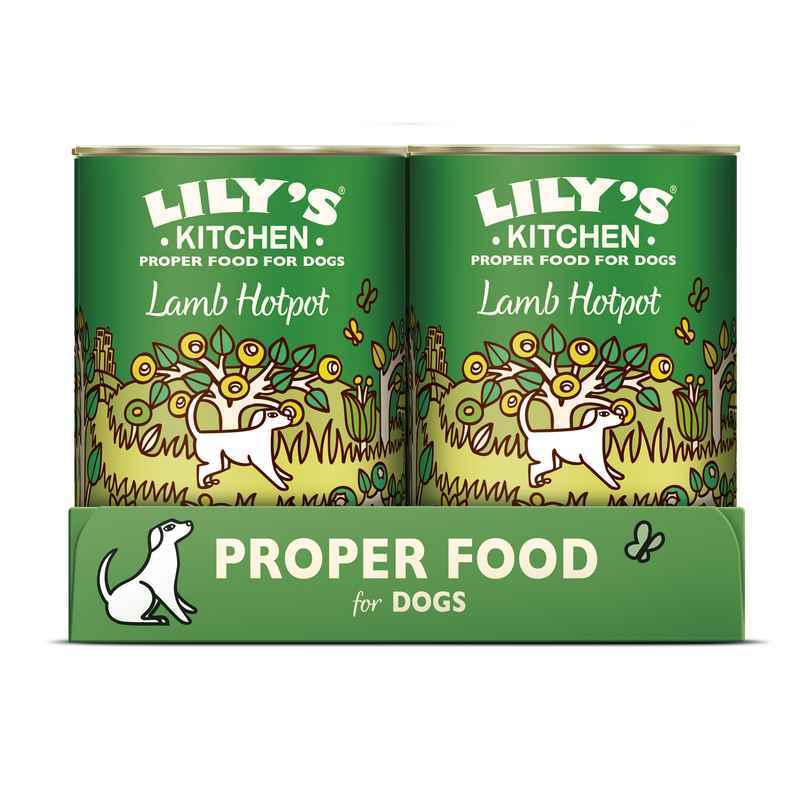 Lilys Kitchen Slow Slow Cooked Lamb Hotpot Tins 400g x 6
