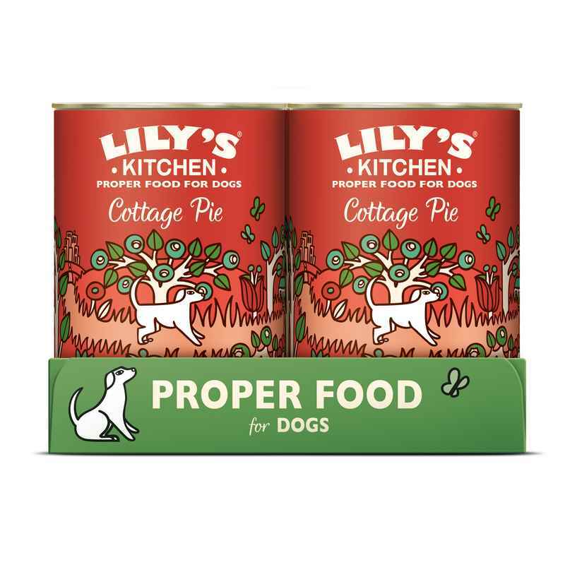 Lilys Kitchen Cottage Pie Tin 400g x 6