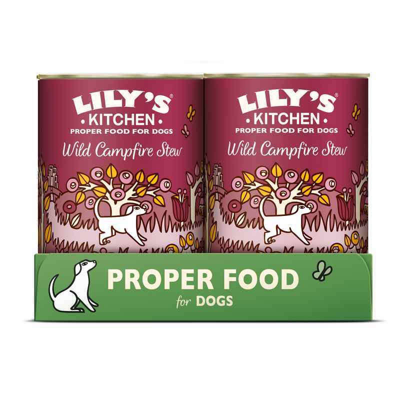 Lilys Kitchen Wild Campfire Stew Tins 400g x 6