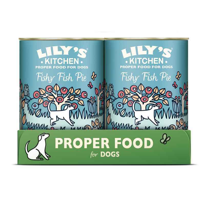 Lilys Kitchen Fishy Fish Pie with Peas Tins 400g x 6