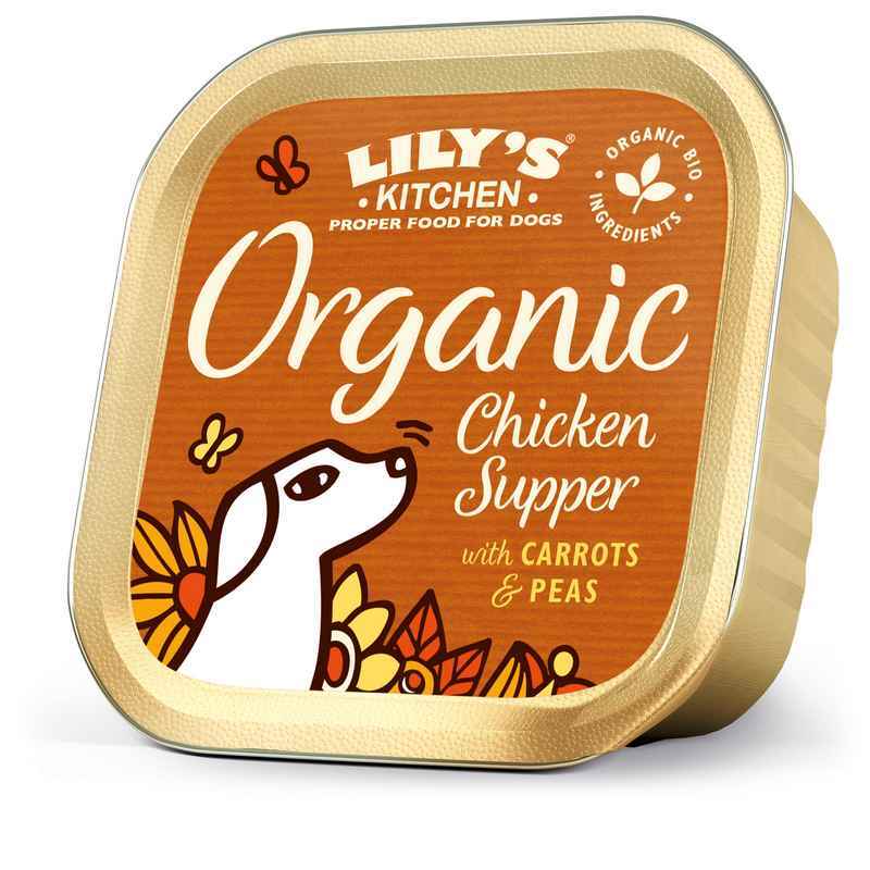 Lilys Kitchen Organic Chicken Supper Foil 150g x 11