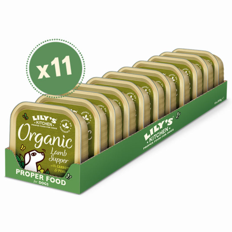 Lilys Kitchen Organic Lamb Supper Foils 150g x 11