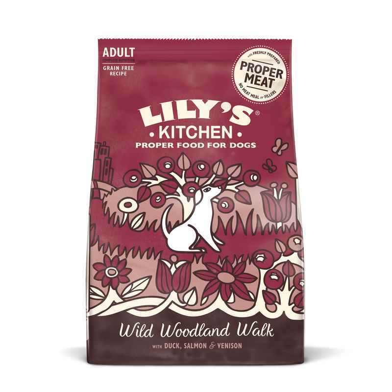 Lilys Kitchen Adult Duck, Salmon & Venison Dog 2.5kg