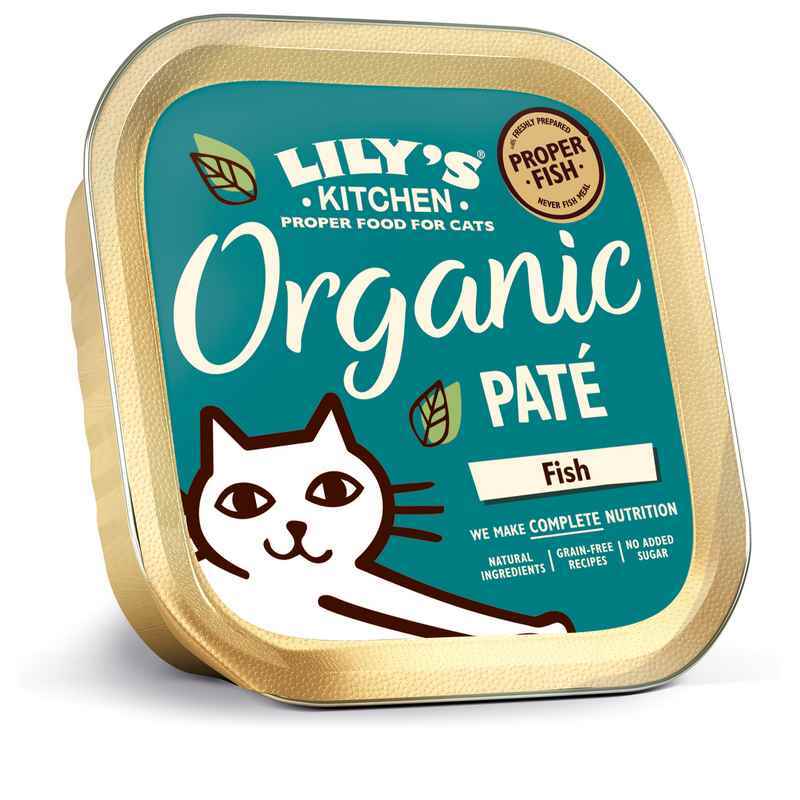 Lilys Kitchen Slow Organic Fish Foil 85g x 19