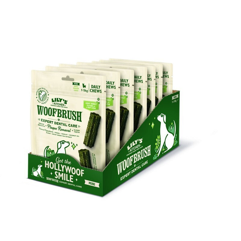Woofbrush Dental Chew Mini Multipack 130g x 7