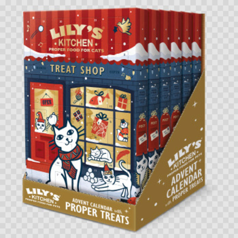 Lilys Kitchen Xmas Cat Advent Calendar 25g x 7