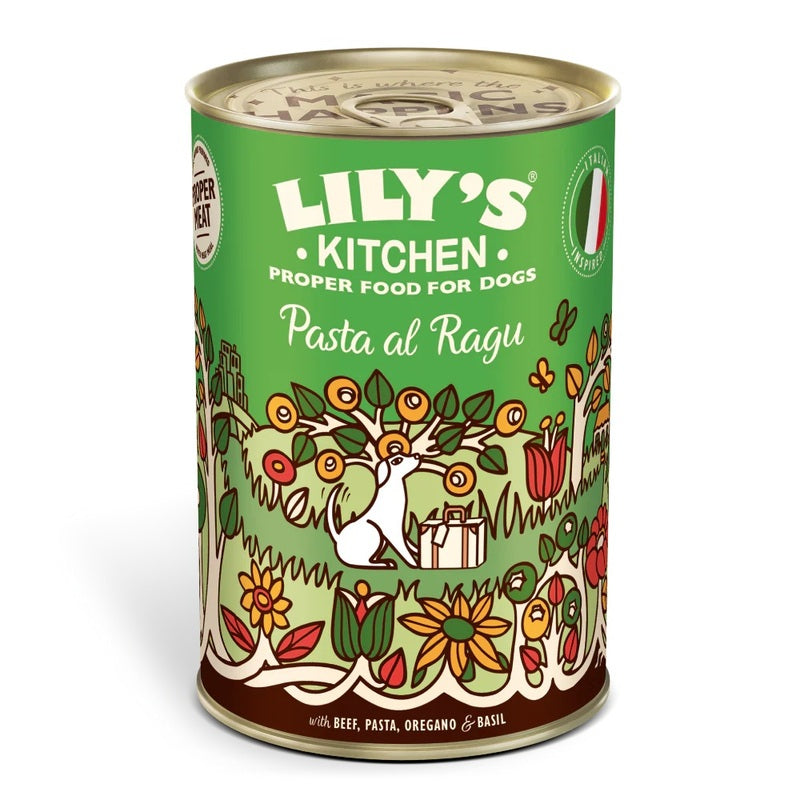 Lilys Kitchen Pasta Al Ragu Tins 400g x 6