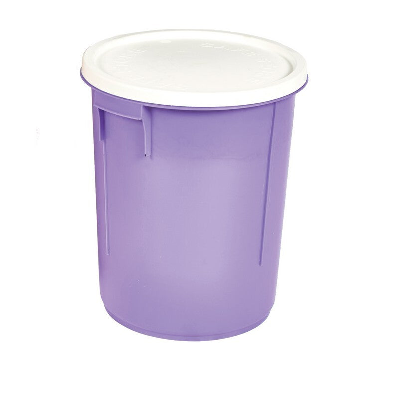 Pet Feed Container & Lid Purple 28L