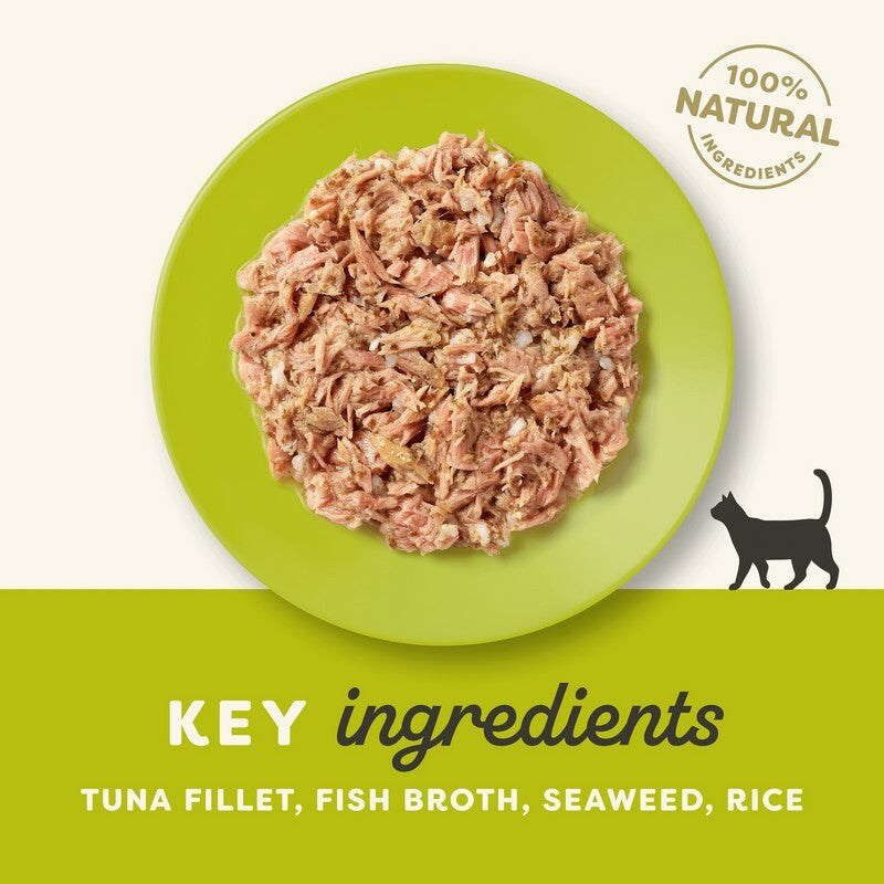 Applaws Cat Tuna Fillet with Seaweed in Broth Tins 70g x 24