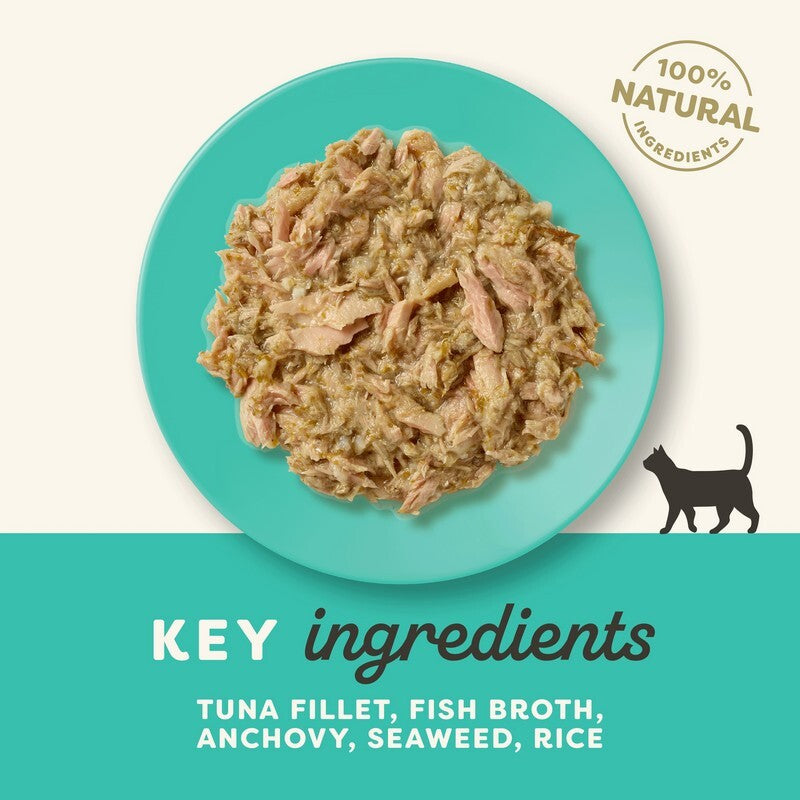 Applaws Cat Tuna Fillet with Anchovy in Broth Pouches 70g x 12