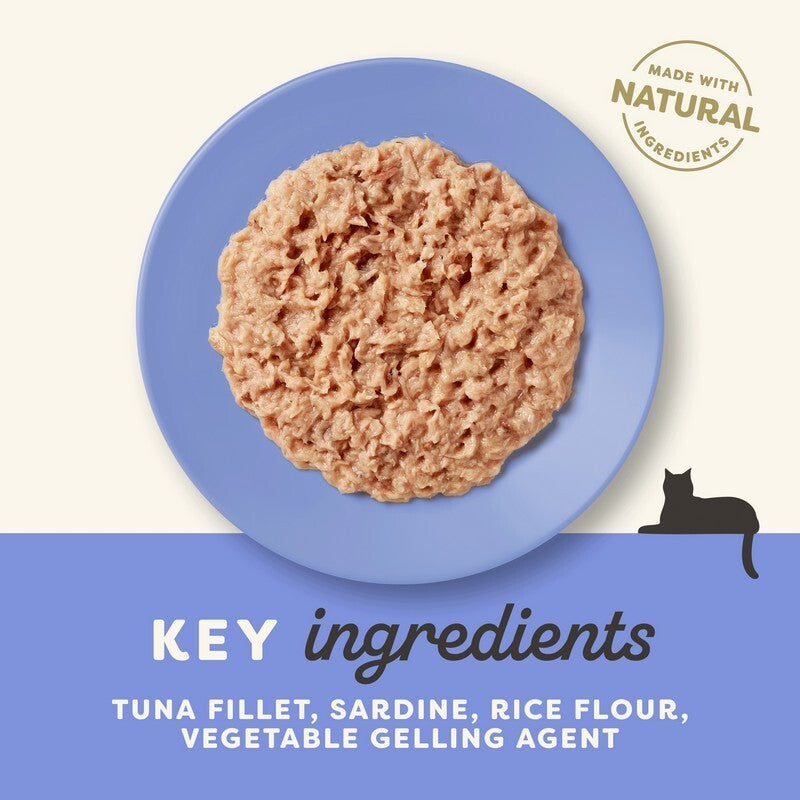 Applaws Cat Senior Tuna Fillet with Sardine Tins 70g x 24